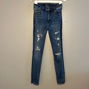 Abercrombie & Fitch Simone high rise super skinny Jean